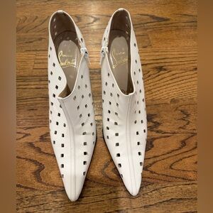 Christian Louboutin Cut Out Ankle Boots